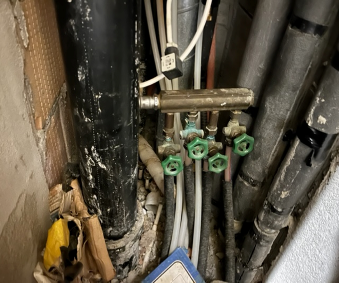 Pexverteilung Altbau