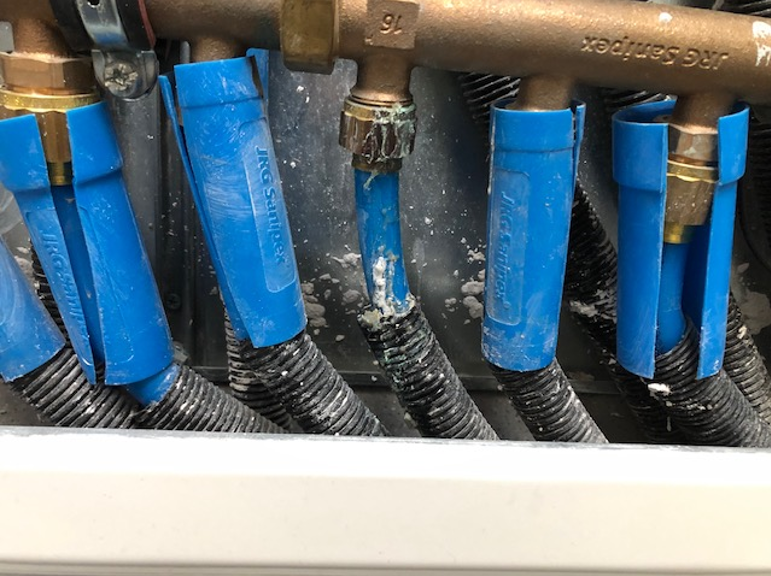 Pexverteilung Neubau